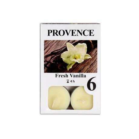 Provence Čajová svíčka 6ks vanilka