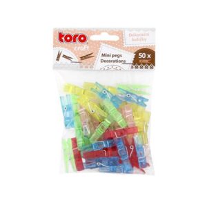 TORO Plastové mini kolíčky 50ks