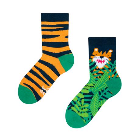 DEDOLES Dětské veselé ponožky tygr 23-26