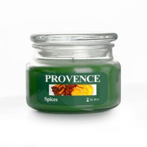 Provence Vonná svíčka ve skle 45 hodin koření