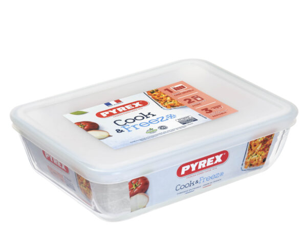 DÓZA SKLENĚNÁ PYREX 1