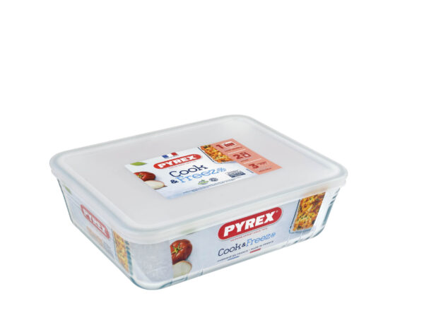 DÓZA SKLENĚNÁ PYREX 2