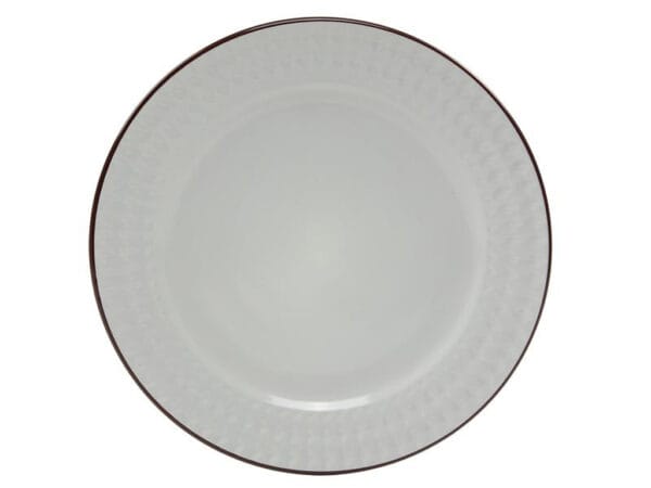 HIT Keramický jídelní talíř ROME 28cm bílý