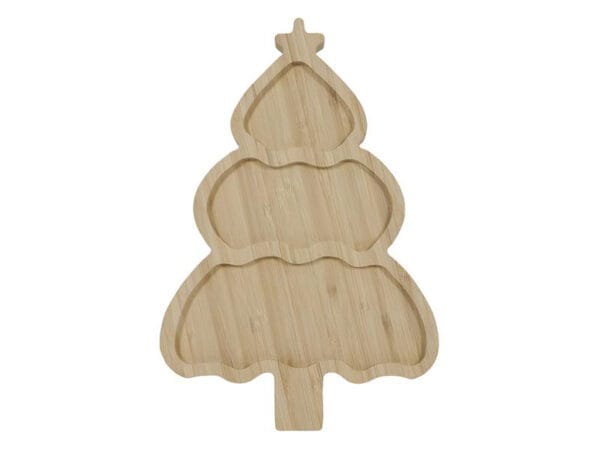 HIT Servírovací bambusové prkénko 30x20cm stromek