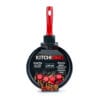 Hluboká pánev KITCHISIMO Rosso 24cm nepřilnavý povrch - Image 2