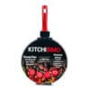 Hluboká pánev s poklicí KITCHISIMO Rosso 28cm nepřilnavý povrch - Image 2