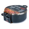 Kastrol s poklicí KITCHISIMO Nero ø28cm 6l nepřilnavý povrch - Image 2