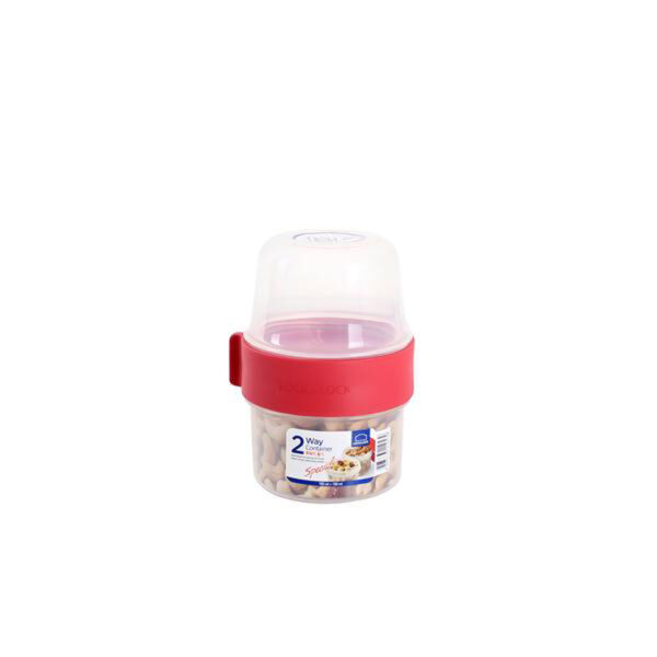 LOCKNLOCK Dóza na potraviny LOCK 2v1 150ml+150ml