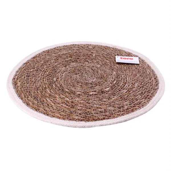 Prostírání s okrajem TORO mořská tráva 38cm