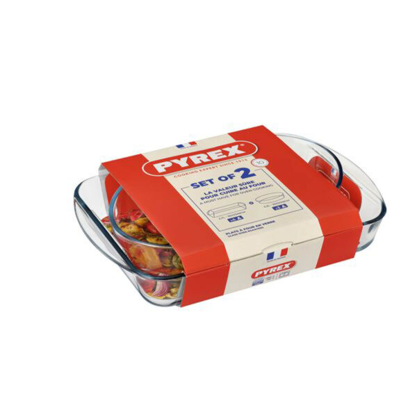 SADA PEKÁČŮ PYREX 2KS