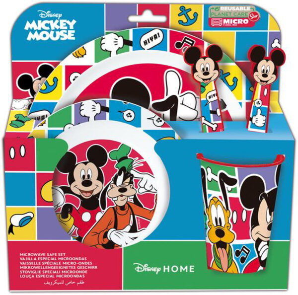 STOR Sada plastového nádobí MICKEY 5ks