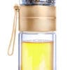 Skleněná láhev na čaj TORO 165ml+90ml borosilikátové dvojité sklo - Image 2