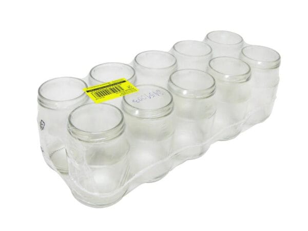 TORO Zavařovací sklenice 377ml TWIST uzávěr 10ks