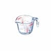 Skleněná odměrka s nálevkou PYREX 250ml - Image 2