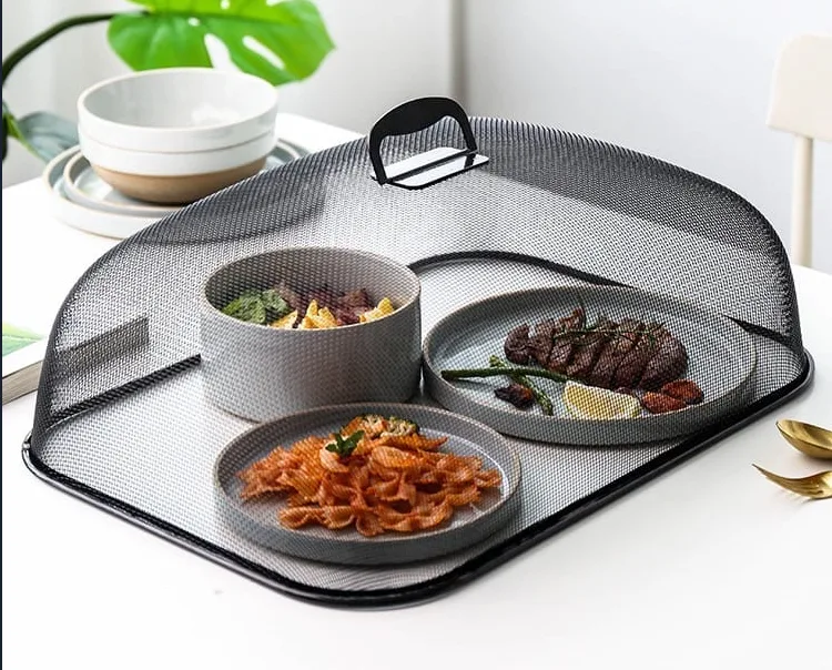 Drátěný poklop na potraviny KITCHISIMO 47x34x17cm - Obrázek 2