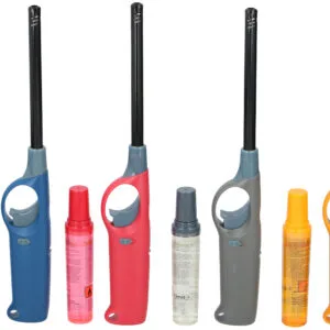 Edco Kuchyňský plynový zapalovač 27cm + 18ml náplň MIX barev