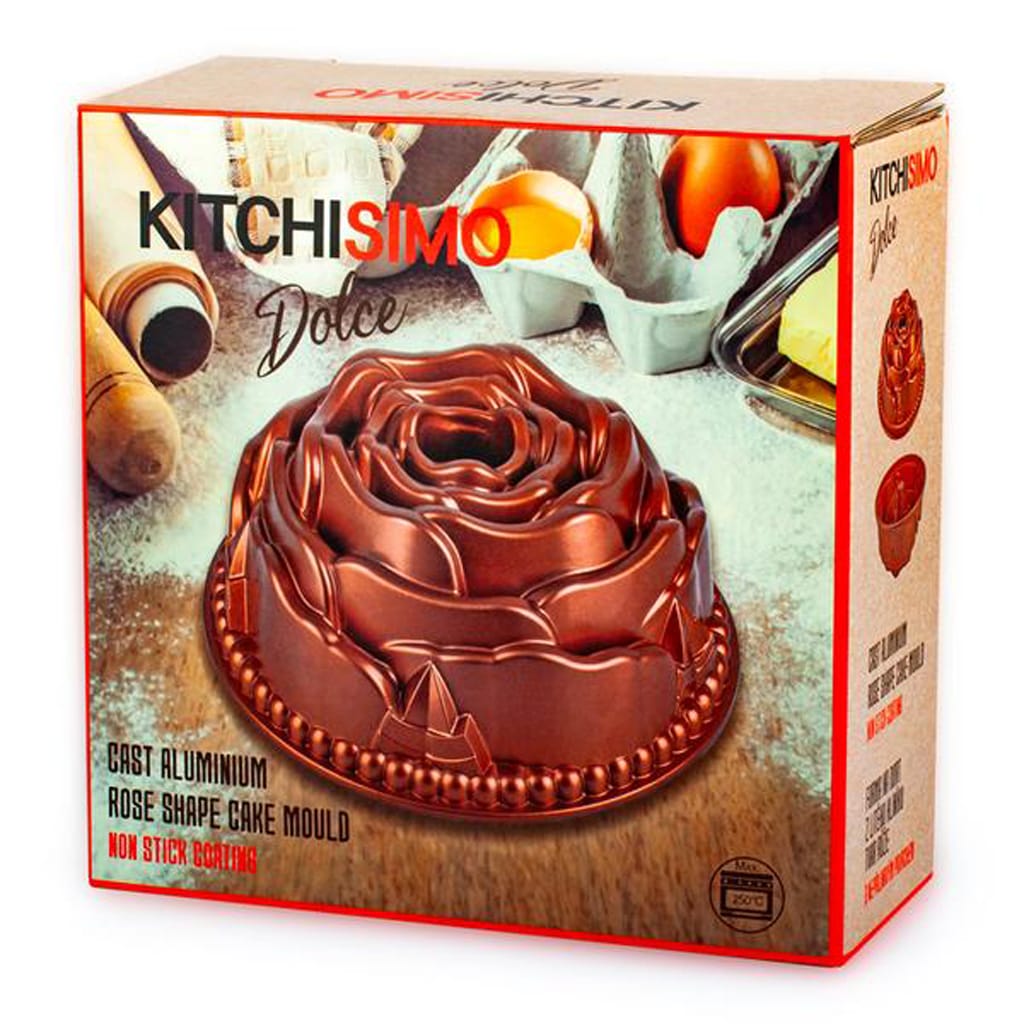 Forma na bábovku KITCHISIMO Dolce 24cm růže - Obrázek 2