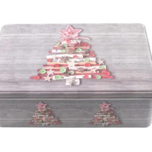 HIT Dóza na vánoční cukroví 20x13x7cm