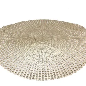 HIT Plastové prostírání 40cm černo-zlatá