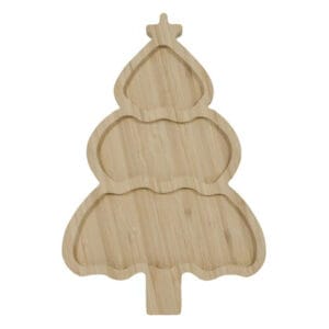 HIT Servírovací bambusové prkénko 30x20cm stromek