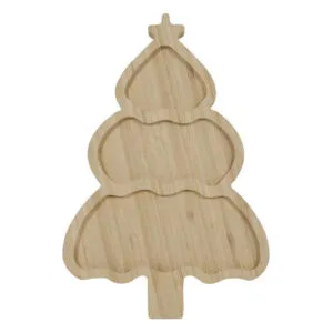 HIT Servírovací bambusové prkénko 30x20cm stromek