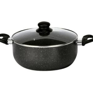 Kastrol s poklicí TORO Marble 4l nepřilnavý povrch