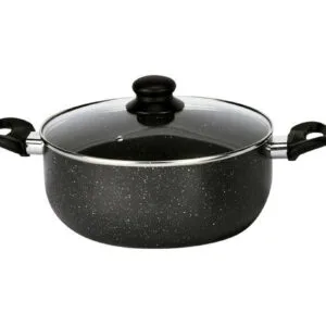 Kastrol s poklicí TORO Marble 4l nepřilnavý povrch