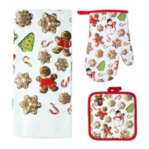 Kuchyňský set TORO perníčky - rukavice