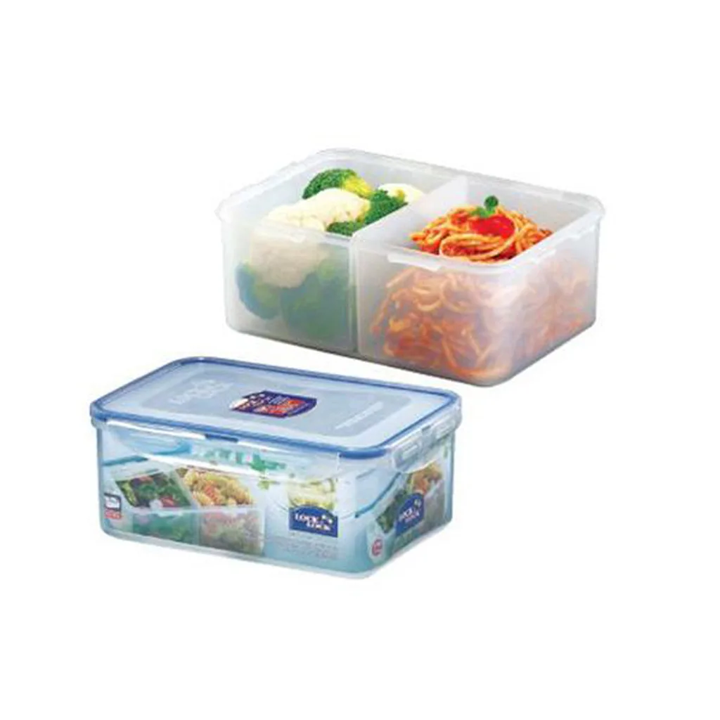 LOCKNLOCK Dóza na potraviny LOCK 2 přihrádky 2300ml