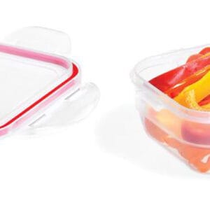 LOCKNLOCK Dóza na potraviny LOCK EasyMatch 370ml červená