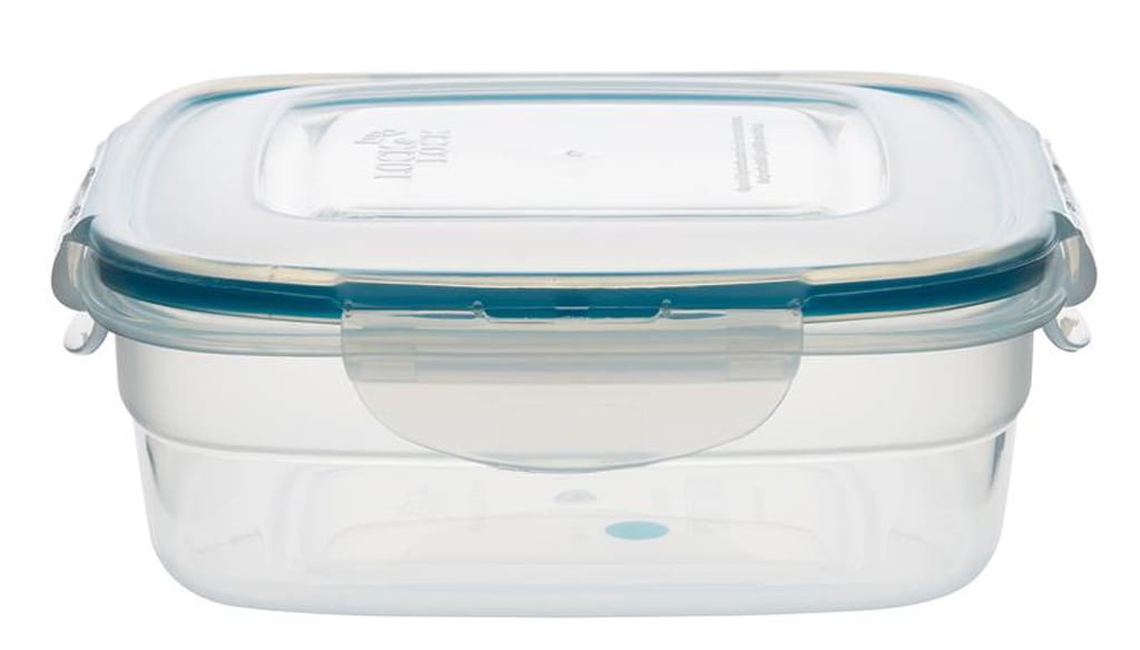 LOCKNLOCK Dóza na potraviny LOCK EasyMatch 750ml tyrkys