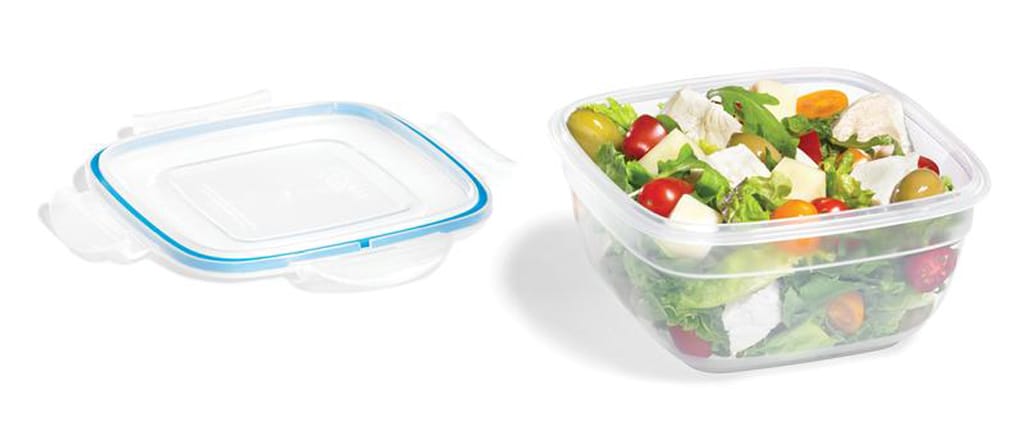 LOCKNLOCK Dóza na potraviny LOCK EasyMatch 950ml tyrkys - Obrázek 2