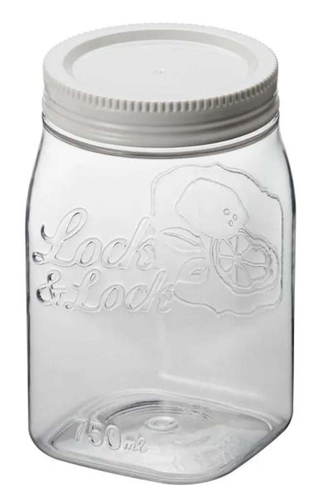 LOCKNLOCK Dóza na potraviny LOCK Square 750ml - Obrázek 2