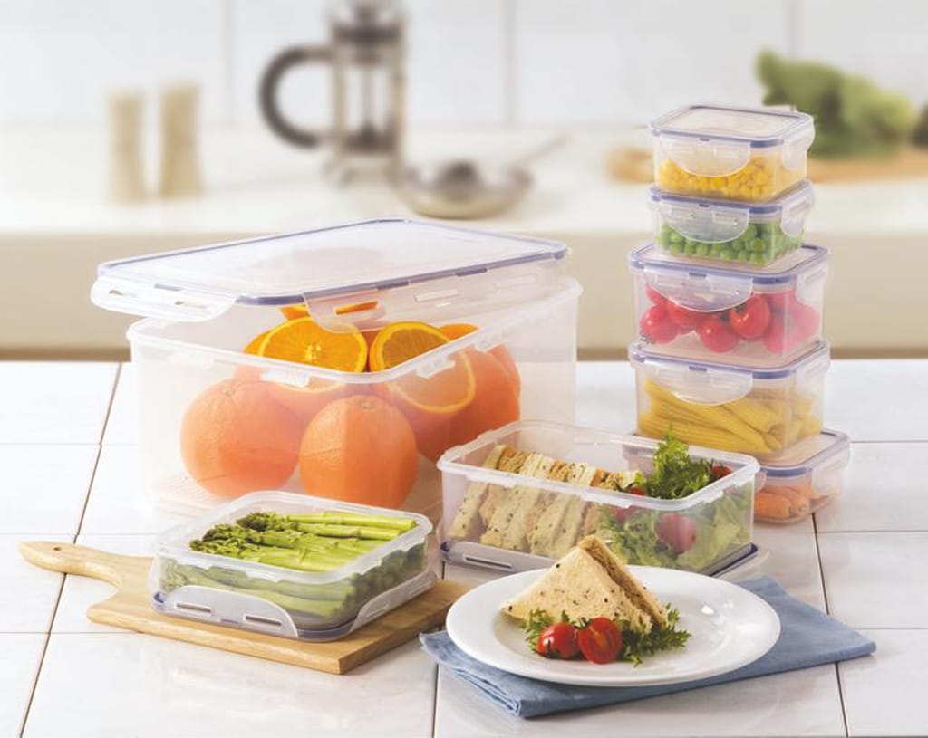 LOCKNLOCK Dóza na potraviny LOCK sada 7ks - Obrázek 2