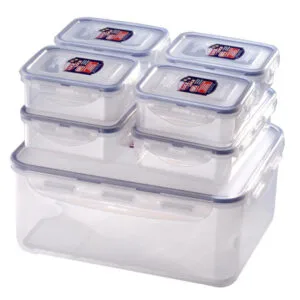 LOCKNLOCK Dóza na potraviny LOCK sada 7ks