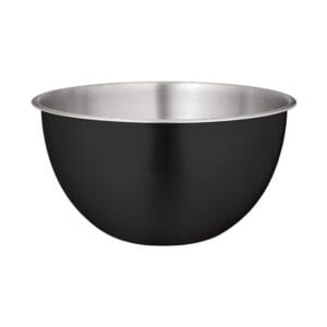 Nerezová mísa TORO 25cm černá