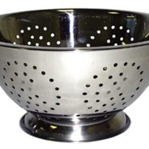 Nerezový cedník s podstavcem a uchy TORO 24