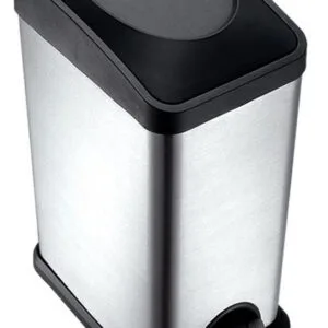 Nerezový nášlapný odpadkový koš TORO 15l