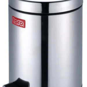 Nerezový nášlapný odpadkový koš TORO 20l