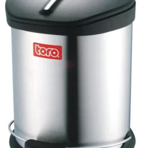Nerezový nášlapný odpadkový koš TORO 5l