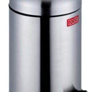 Nerezový nášlapný odpadkový koš TORO Retro 12l