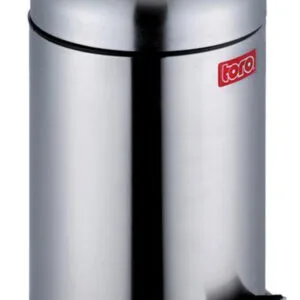 Nerezový nášlapný odpadkový koš TORO Retro 12l