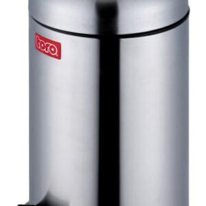 Nerezový nášlapný odpadkový koš TORO Retro 20l