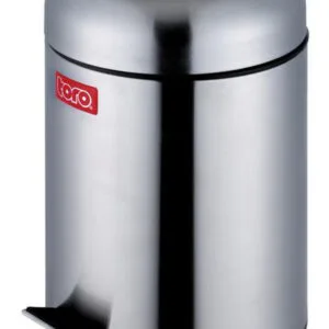 Nerezový nášlapný odpadkový koš TORO Retro 3l