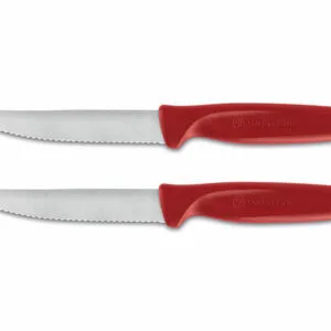 Nože na pizzu a steak WÜSTHOF sada 2ks červené