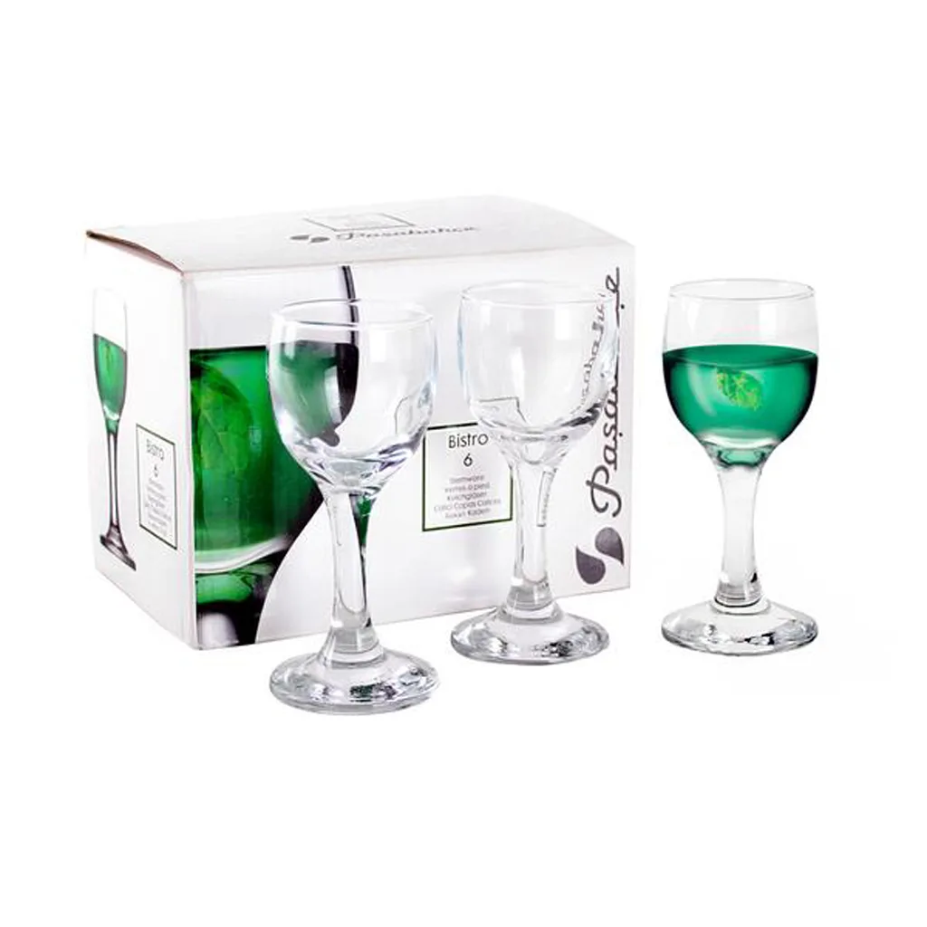 PASABAHCE Sklenice na likér BISTRO 60ml 6ks - Obrázek 2