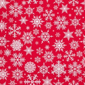 PROCOS Vánoční papírové ubrousky 33x33cm 3vrstvé vločky  20ks