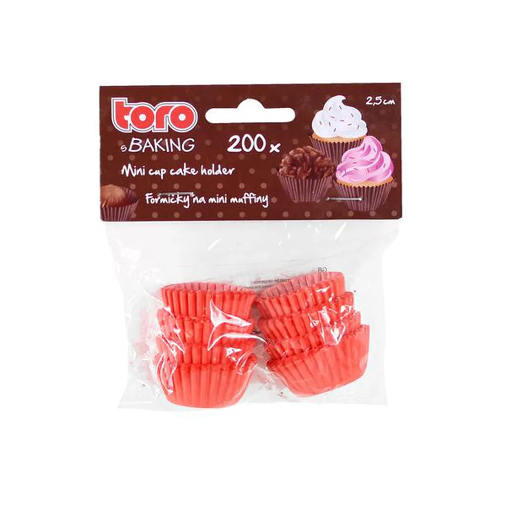 Papírové košíčky na mini muffiny TORO 200ks - Obrázek 2