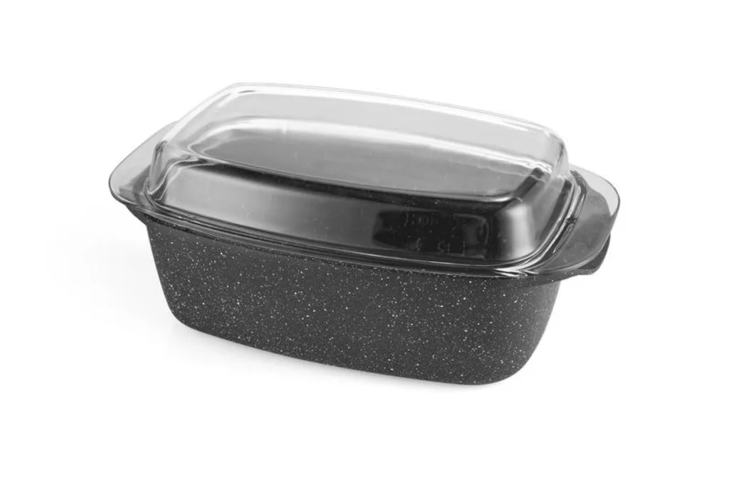 Pekáč se skleněným víkem PROVENCE Gourmet 32x20cm - Obrázek 2