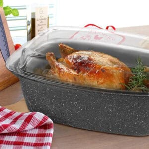 Pekáč se skleněným víkem PROVENCE Gourmet 32x20cm